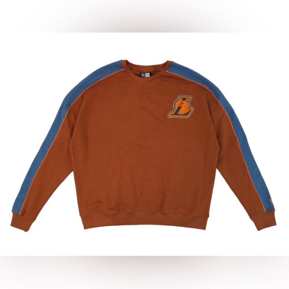 $105 Lakers Color Pack23 Crewneck New Era Los Angeles Lakers Crew in brown M